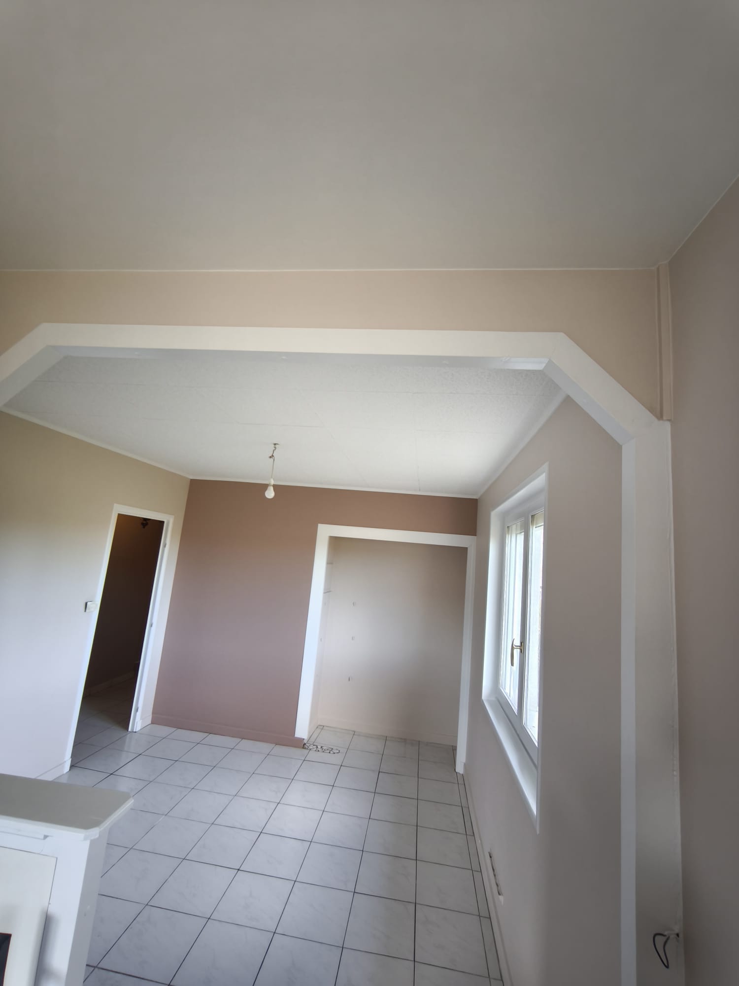 Peinture plafond et murs en intérieur